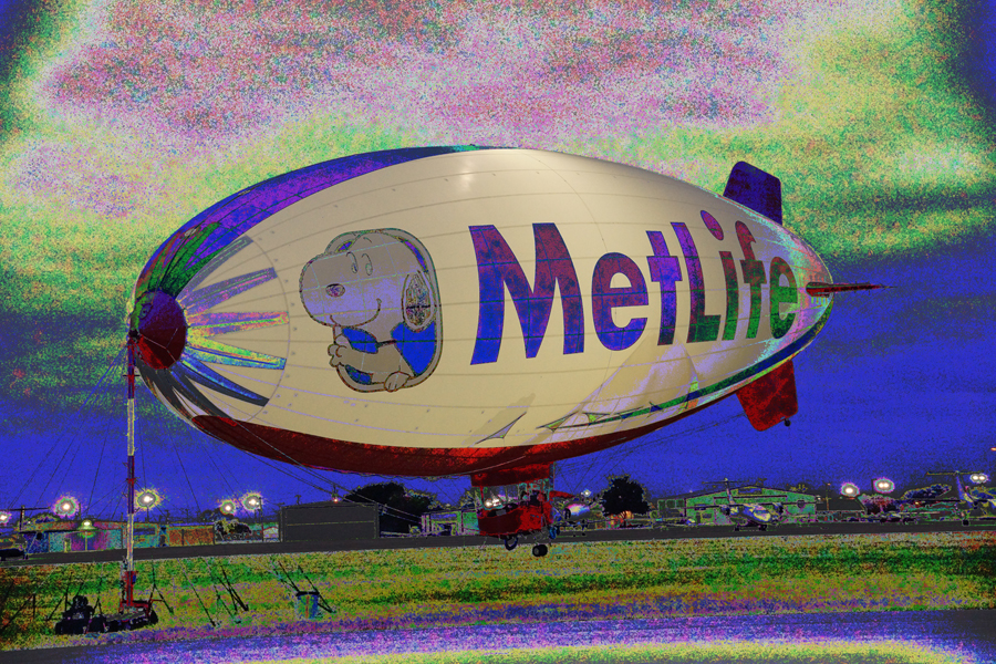 MetLife Blimp